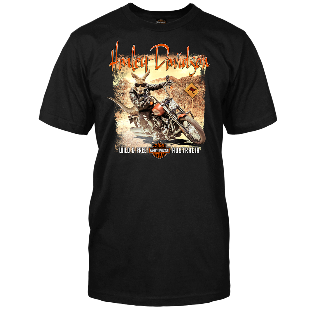 V-Twins x Harley-Davidson Kangaroo Biker T-Shirt