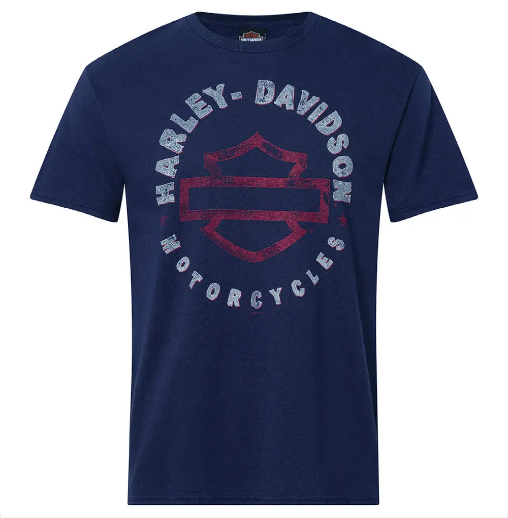 V-Twins x Harley-Davidson Decaying Navy T-Shirt