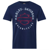 V-Twins x Harley-Davidson Decaying Navy T-Shirt