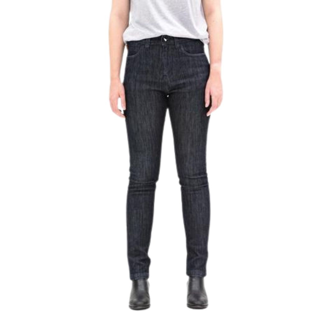 Saint Women's Unbreakable High-Rise Skinny Jeans in Indigo