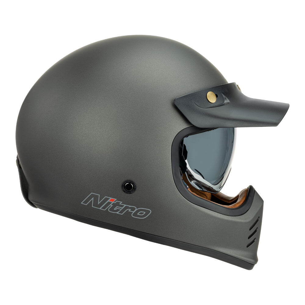 Nitro MX502 Retro MX Satin Helmet