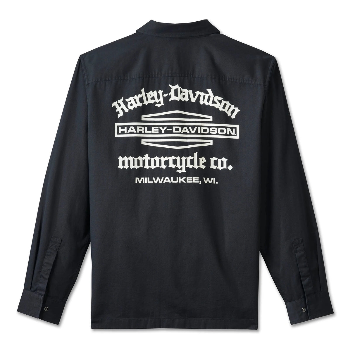 Harley-Davidson Men's Wrench Crew Mechanics Long Sleeve Shirt