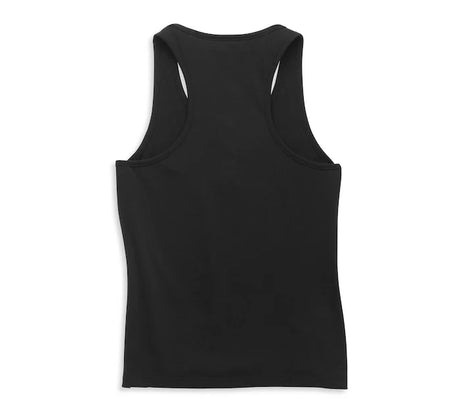 Harley-Davidson Women's Script Font Racerback Tank