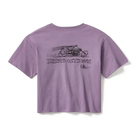 Harley-Davidson Women's Fast Willie Boxy Tee