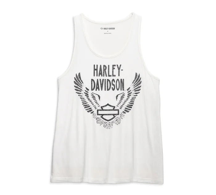 Harley-Davidson Women's Gathering Roses Fashion Tank