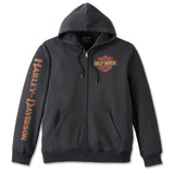 Harley-Davidson Men's Classic Eagle Zip-Up Hoodie