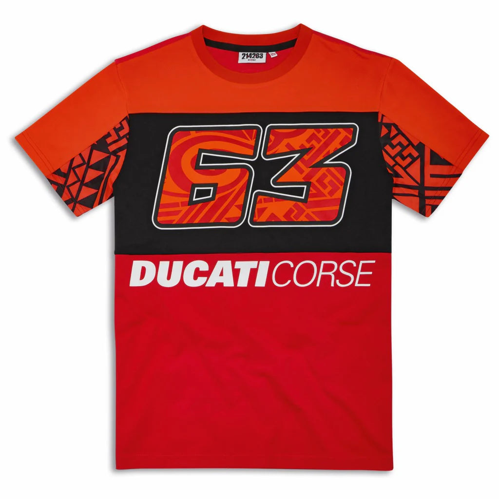 Ducati Men's Dual Pecco Bagnaia 63 T-Shirt