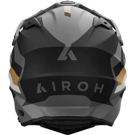 Airoh Commander 2 Doom Matt Gold Adventure Helmet