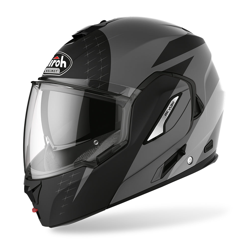 Airoh 'Rev Leaden' Modular Helmet - Anthracite Matt