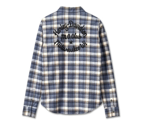 Harley-Davidson Women's Retro Club Flannel Shirt