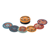 Harley-Davidson Retro Tin Coaster Set