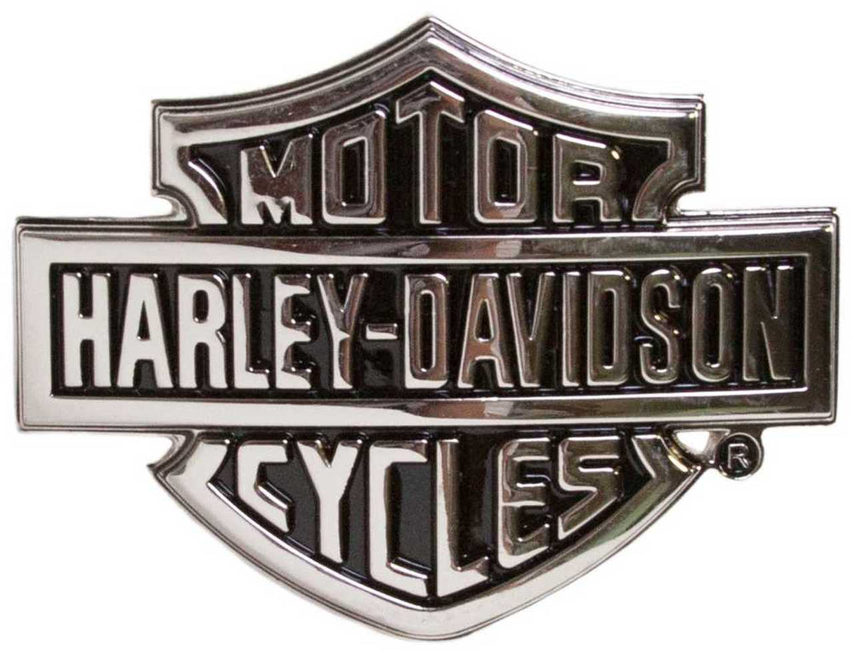 Harley-Davidson Chrome Bar & Shield Buckle