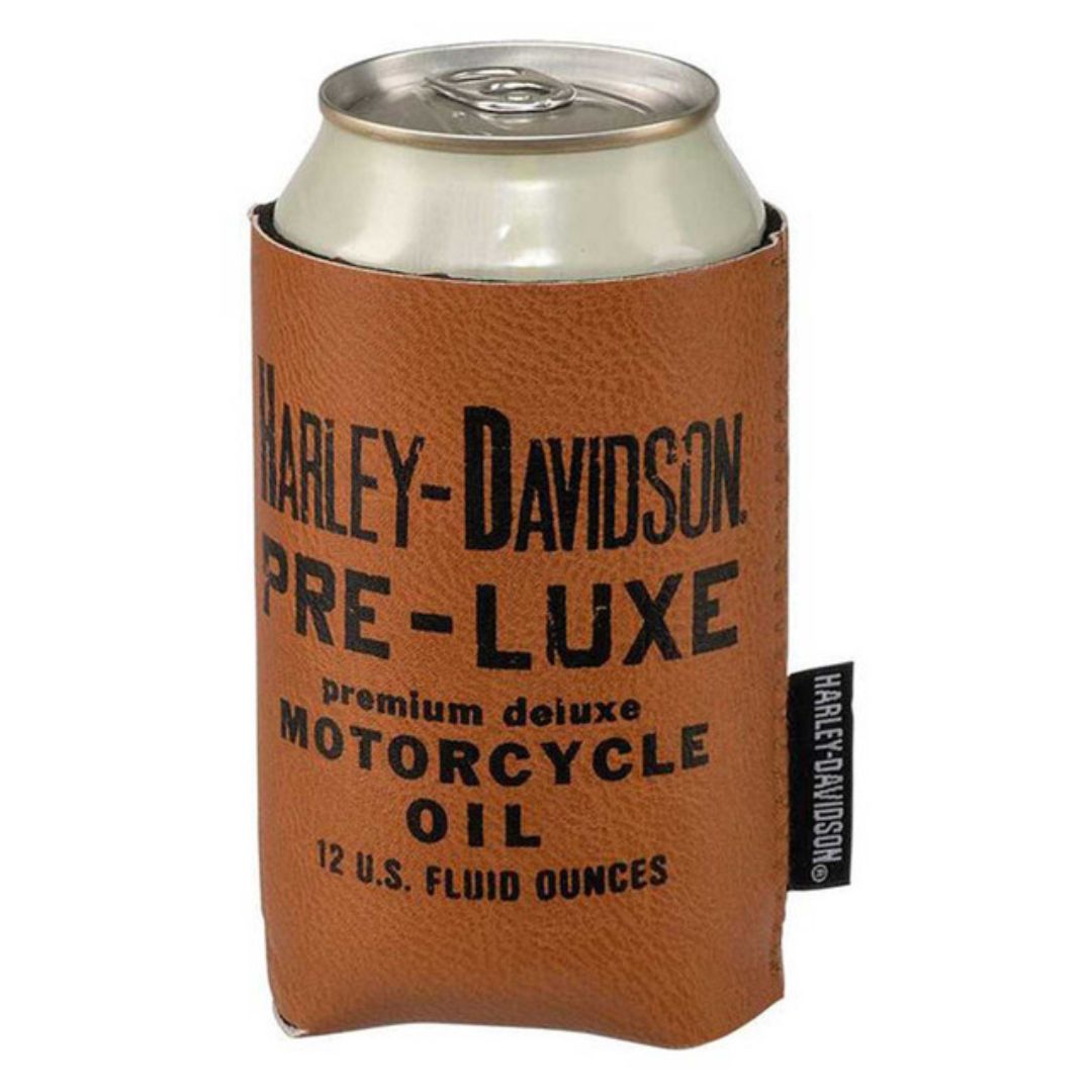 Harley-Davidson Pre-Luxe Leatherette Can Cooler