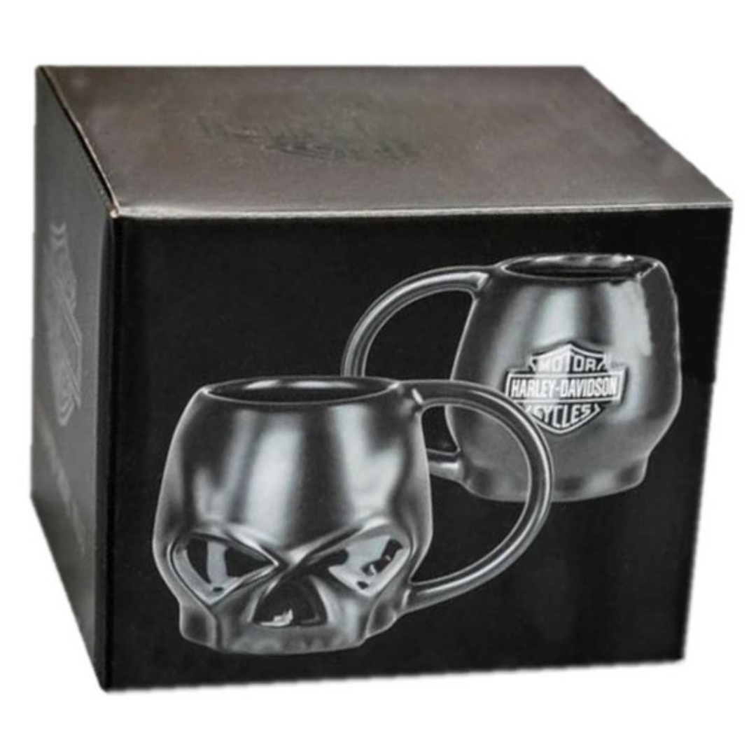 Harley-Davidson Sculpted Skull Mug