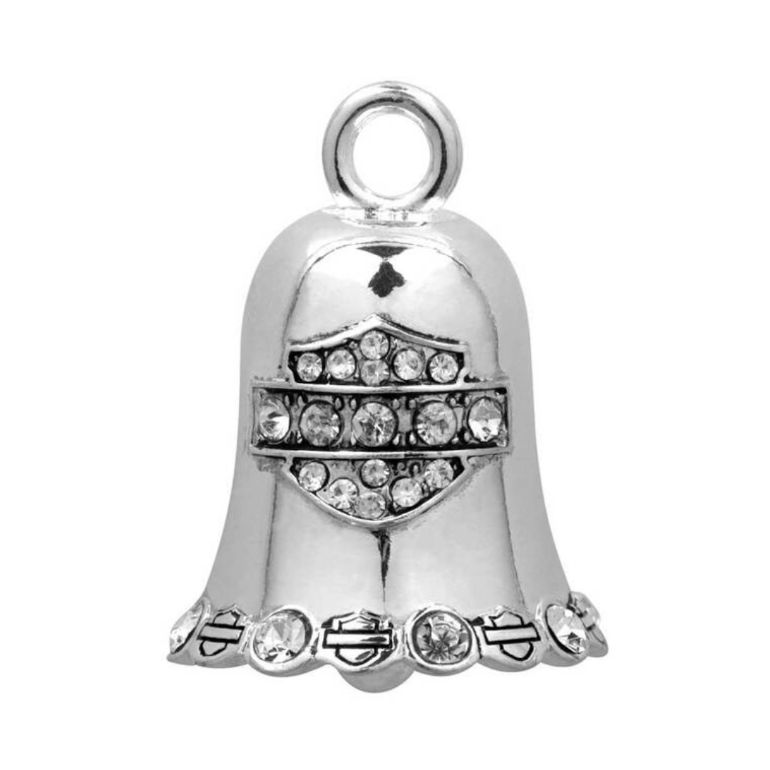 Harley-Davidson White Crystal B&S Ride Bell