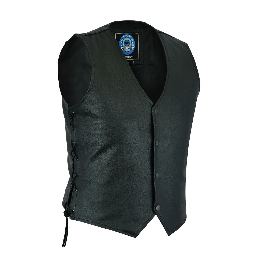 Johnny Reb Men's Plenty Leather Vest