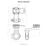 Quad Lock Motorcycle Handlebar Mount