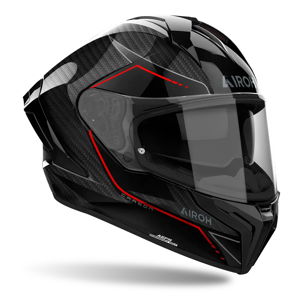 Airoh Matryx Stylish Gloss Carbon Helmet