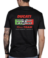 V-Twins x Ducati Men's Race Team T-Shirt