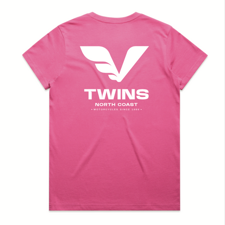 North Coast V-Twins Women's Pink T-Shirt