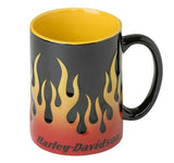 Harley-Davidson Sculpted Flames Mug