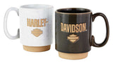 Harley-Davidson Sculpted Stackable Mugs